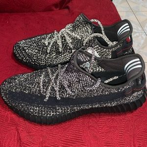 Yeezys 350 - Black Reflectives